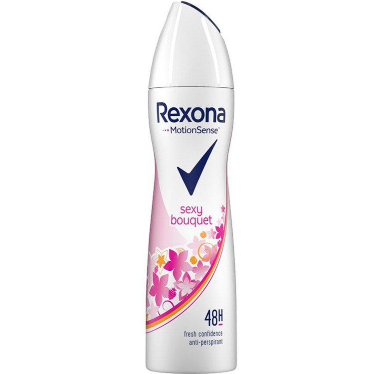اسپری ضدتعریق 48 ساعته رکسونا Rexona مدل  Bouque(200 میل)اصلی