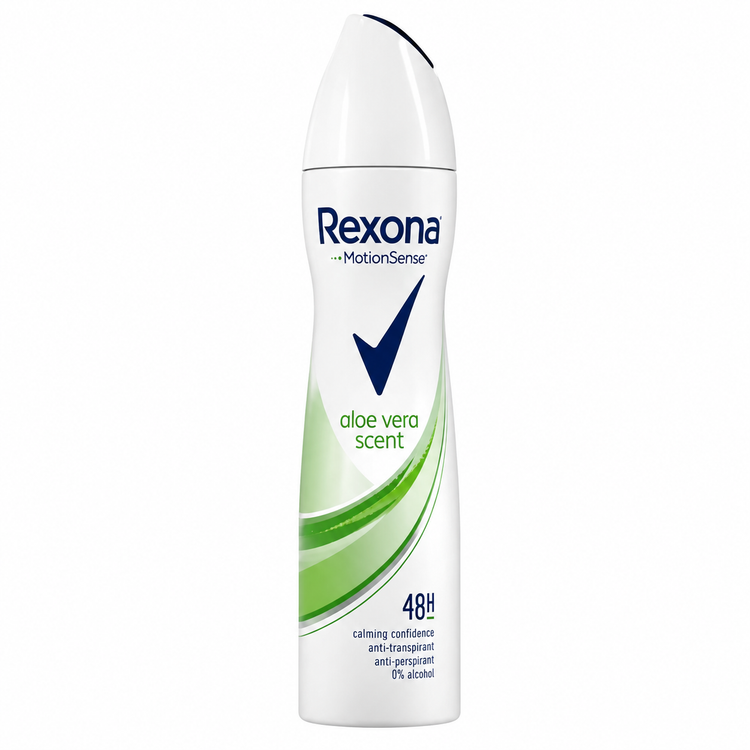 اسپری ضدتعریق 48 ساعته رکسونا Rexona مدل Aloe Vera Scent(200 میل)اصلی