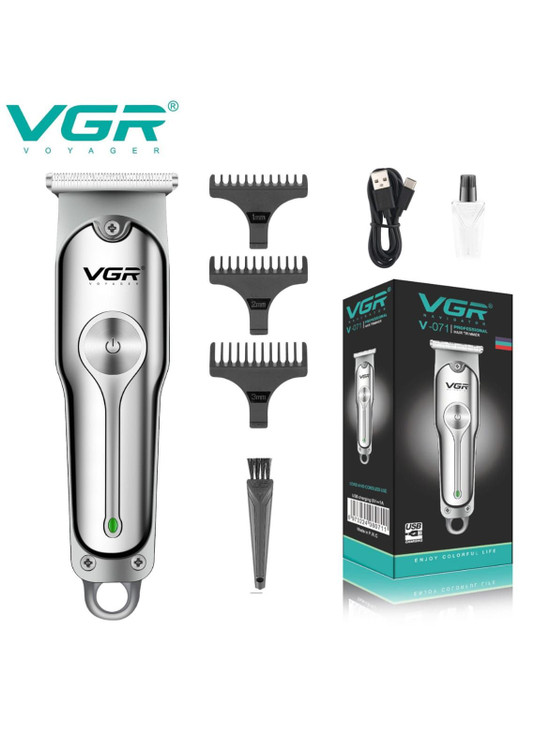 ماشین اصلاح سر و صورت(ریش تراش)خط زن وی جی آر مدلV 071 اصل و اورجینال (با ضمانت اصالت کالا)VGR