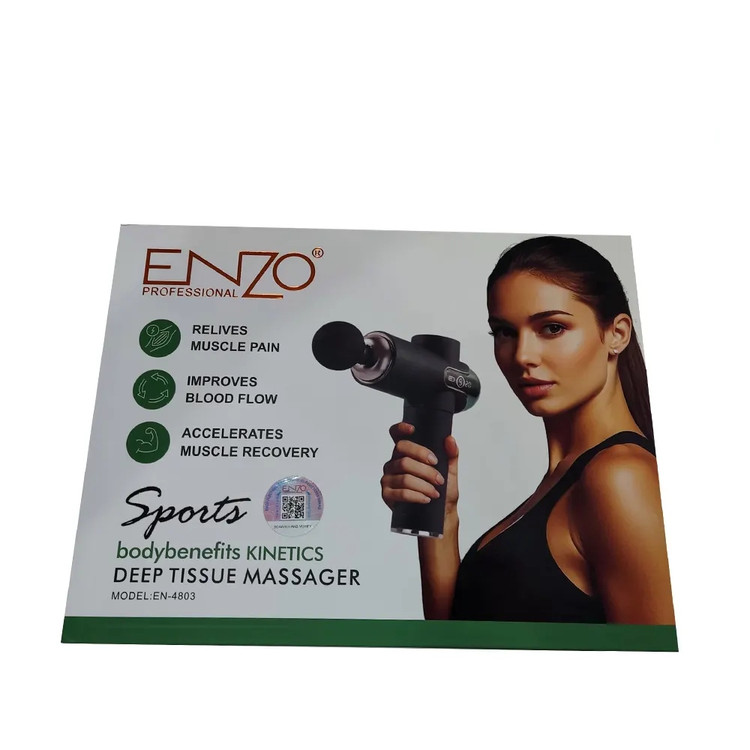 ماساژور تفنگی انزو ENZO پروفشنال دارای چهار سر EN-4803