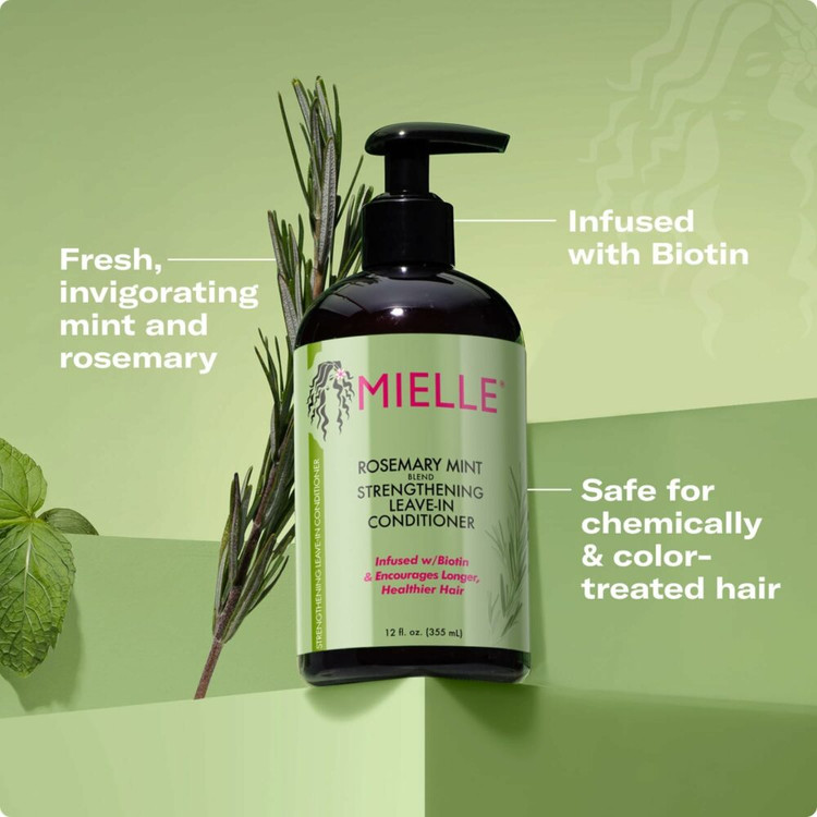 کرم آبرسان بعد حمام رزماری و نعناع میله Mielle
