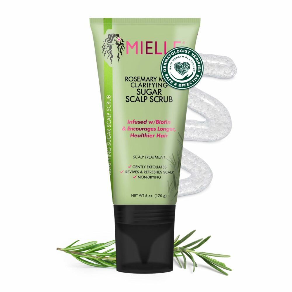 اسکراب کف سر رزماری و بیوتین میله Mielle