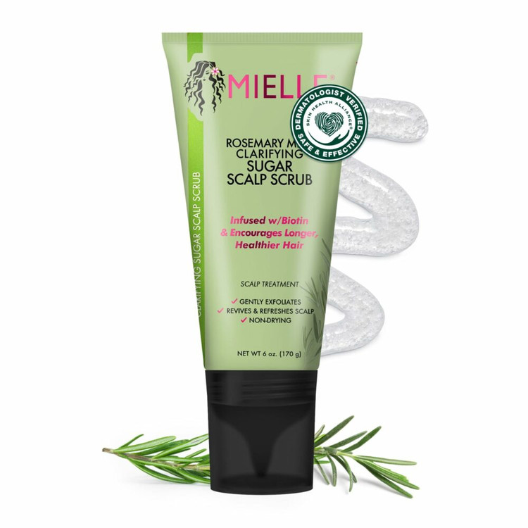 اسکراب کف سر رزماری و بیوتین میله Mielle