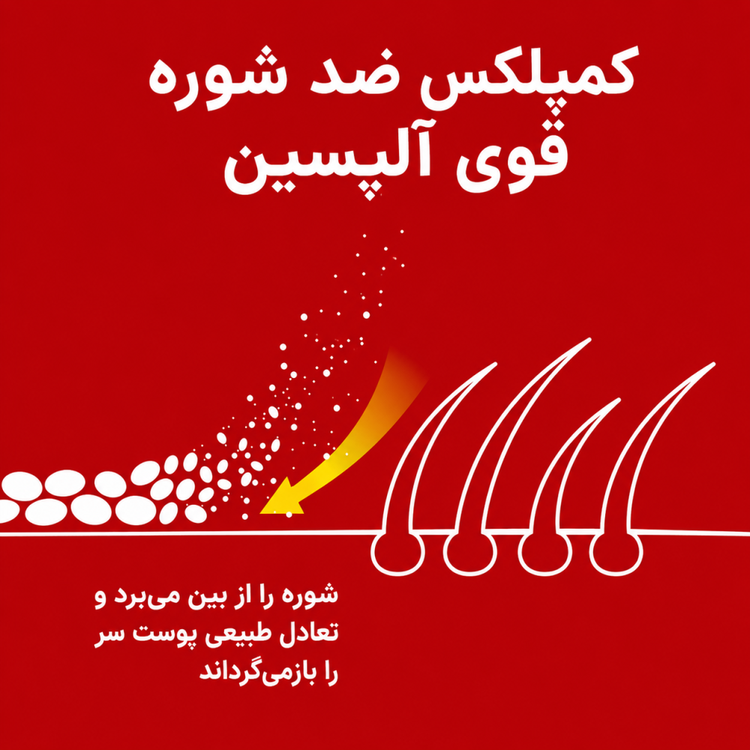 شامپو ضد شوره آلپسین مدل Dandruff Killer
