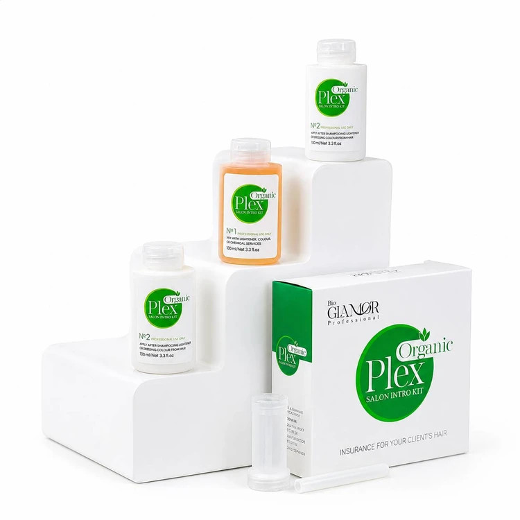 ست پلکس مو Organic Plex سالنی Bio Glamor | کیت مراقبت و محافظت از مو