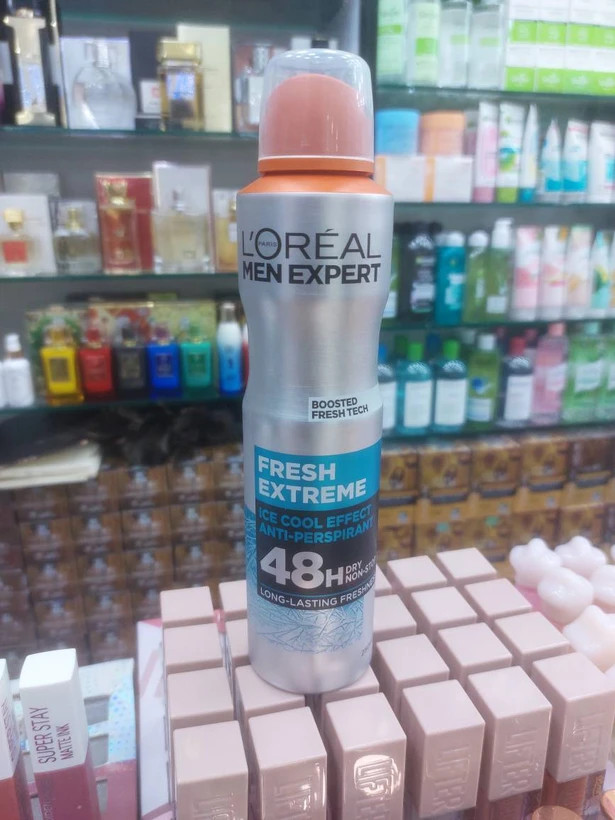 اسپری ضدتعریق لورآل سری Men Expert مدل fresh extreme