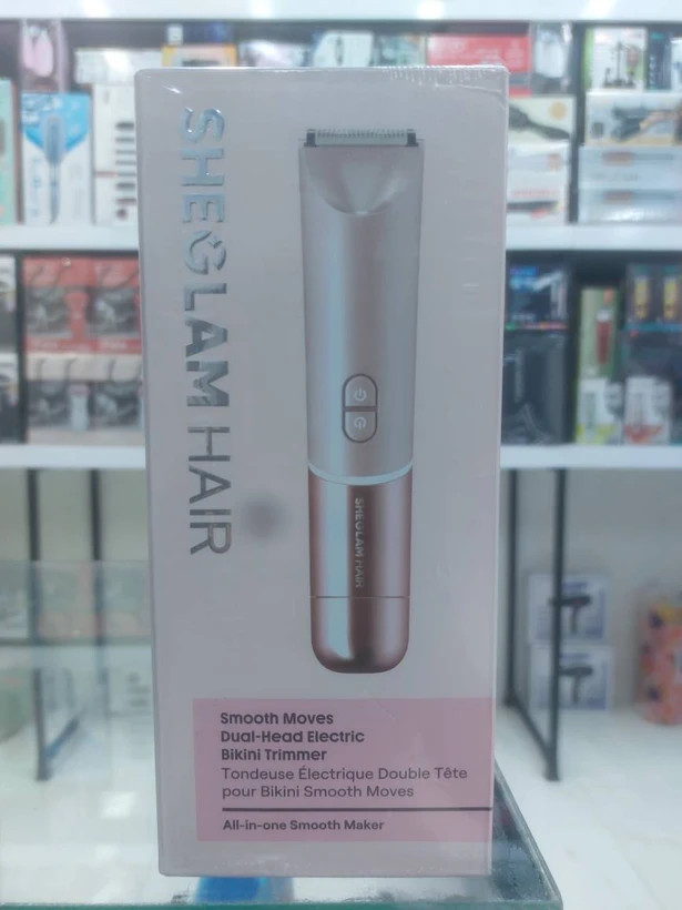 ماشین اصلاح بیکینی SHEGLAM مدل Smooth Moves | تریمر برقی دوکاره اورجینال
