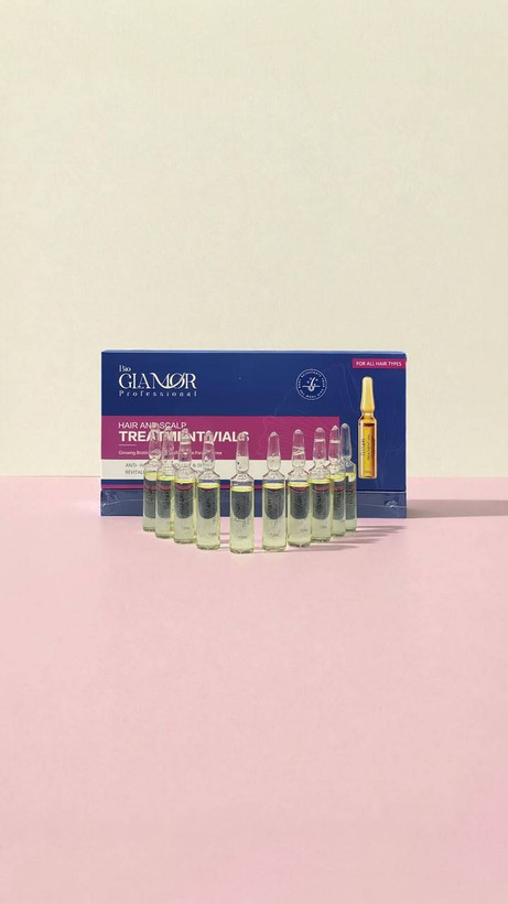 ویال تقویت و ضد ریزش مو بیو گلامور Bio Glamor Hair & Scalp Treatment Vials | پک 10 عددی 13