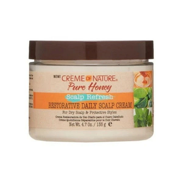 کرم ترمیمکننده و مرطوبکننده روزانه پوست سر کرم آف نیچر Creme Of Nature