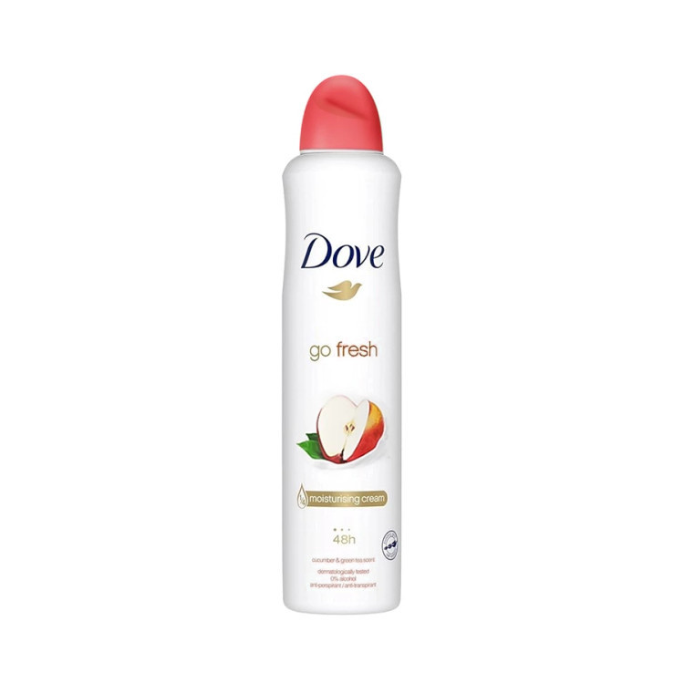 اسپری داو Dove 250ml مدل گو فرش (go fresh) چای و سیب