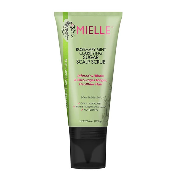 اسکراب کف سر نعنا و رزماری میله Mielle Rosemary Clarifying Sugar Scalp Scrub اورجینال