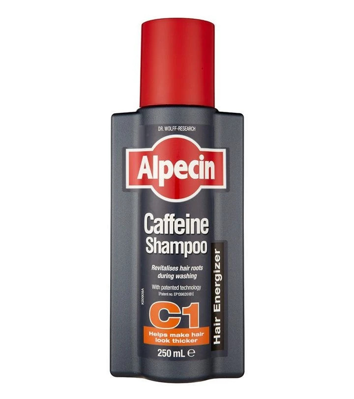 شامپو ضد ریزش کافئین آلپسین اورجینال و اصل آلمان 250 میل shampoo caffein alpecin c1