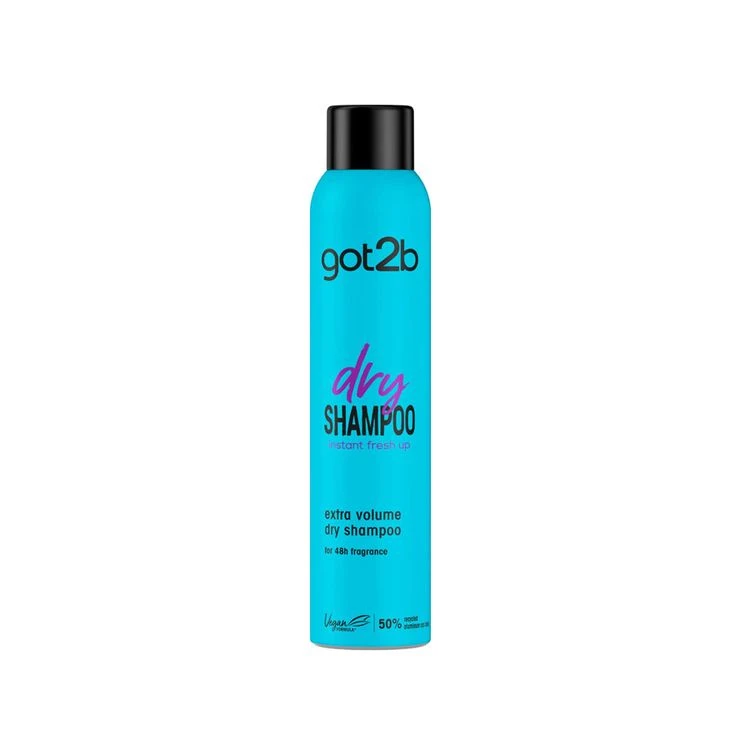 اسپری شامپو خشک گات تو بی مدل اکسترا ولوم Schwarzkopf Got2b Extra Volume Dry Shampoo