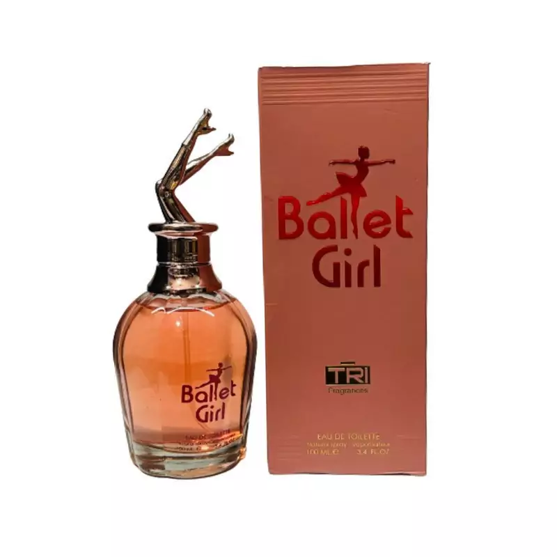 ادکلن 100میل بالت گرل ballet girl (طرح عطر اسکندل)مارک tri اماراتی ballet girl