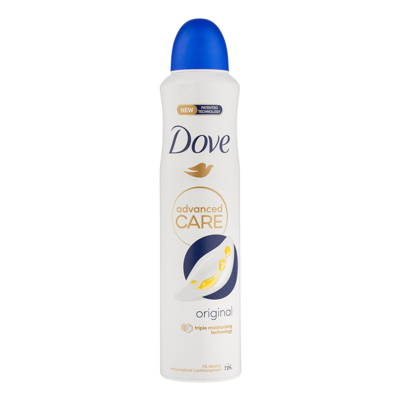 اسپری داو Dove اصل با ماندگاری 72ساعته بسیار خوشبو و ملایم ساخت کشور انگلیس مدل اورجینال