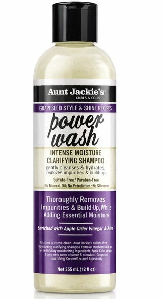 شامپو مناسب کف سر چرب و ساقه خشک انگور آنت جکیز Aunt Jackie’s اورجینال
