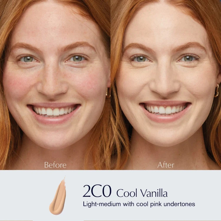 کرم پودر استی لادر_ ESTEE-LAUDER کول وانیلا 2C0 ) COOL VANILLA )