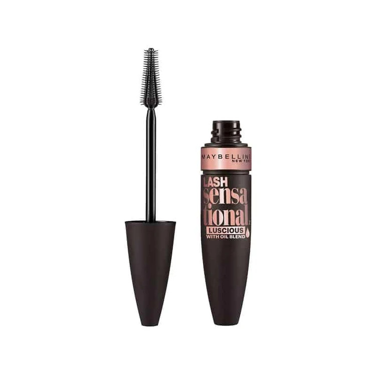 ریمل حالت دهنده و حجیم کننده میبلین Maybelline مدل Lash Sensational Luscious With Oil Blend