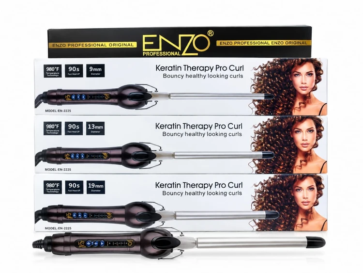 فر کننده مو انزو پروفشنال مدل EN-2225 | Keratin Therapy Pro Curl