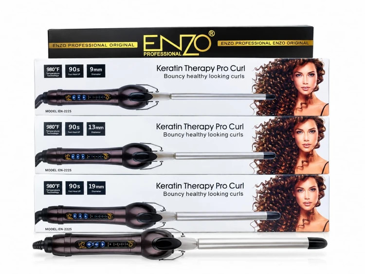 فر کننده مو انزو پروفشنال مدل EN-2225 | Keratin Therapy Pro Curl