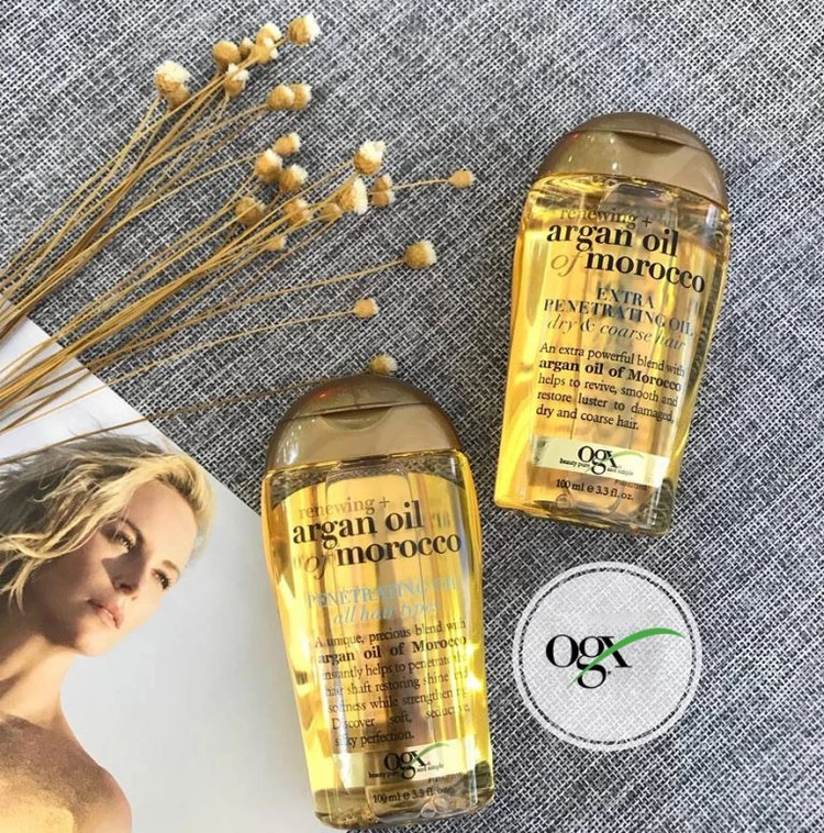 روغن آرگان او جی ایکس مدل Ogx Argan اورجینال حجم 100 میل