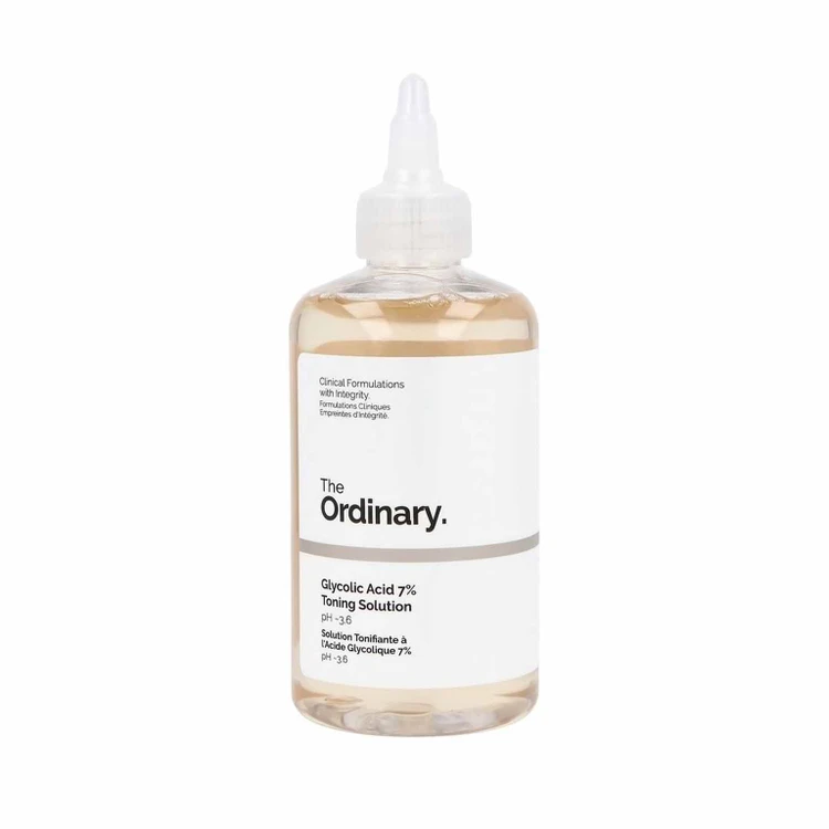 تونر لایه بردار و روشن کننده گلیکولیک اسید Ordinary ۲۴۰ میل اورجینال