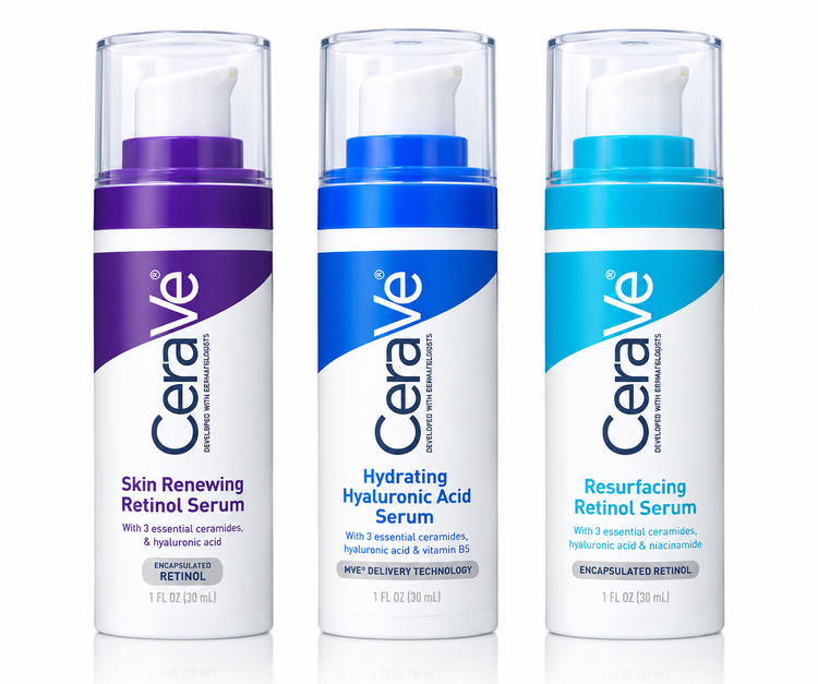 سرم رتینول سراوی حاوی سراماید و نیاسینامید CeraVe (های کپی)