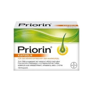 کپسول پریورین بایر آلمانی اصل (Priorin Kapseln)-اورجینال۱۲۰ عددی
