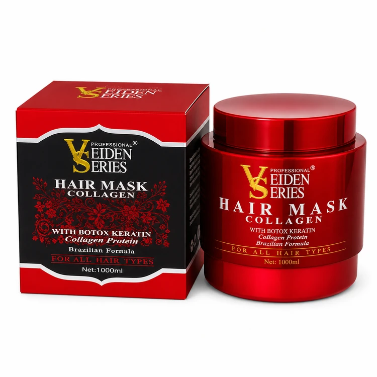 ماسک مو ویدن وی اس حاوی کراتین و کلاژن hair mask veiden series keratin collagen (حجم 1000میل)