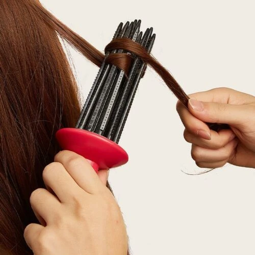 برس حالت دهنده مو فر رنگبندی به صورت رندوم