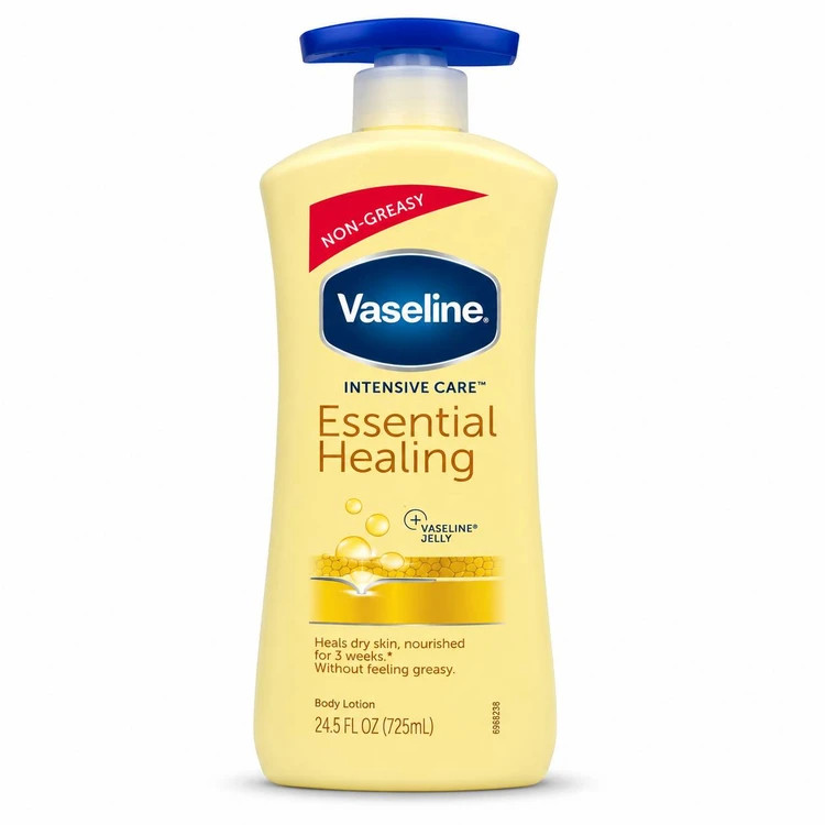 لوسیون بدن وازلین مدل Essential Healing